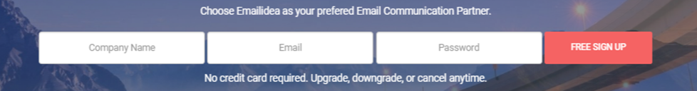 create your account